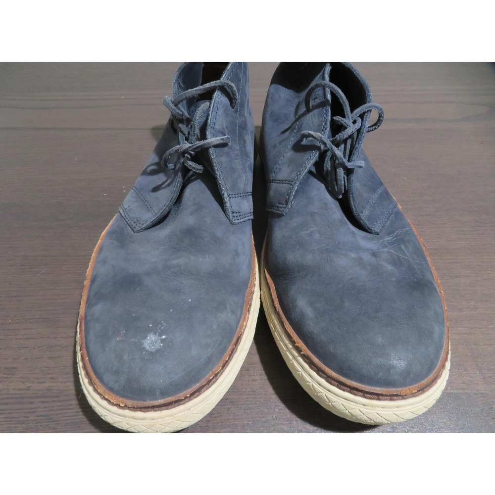 Frye Chukka Boots Mens Size 12 Navy Blue Suede Leather Casual Lace Up 3481166 - Picture 4 of 10